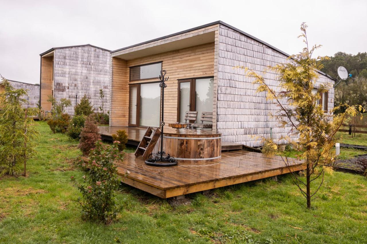 Cabanas Arrayanes De Huillinco En Chiloe Чончі Екстер'єр фото